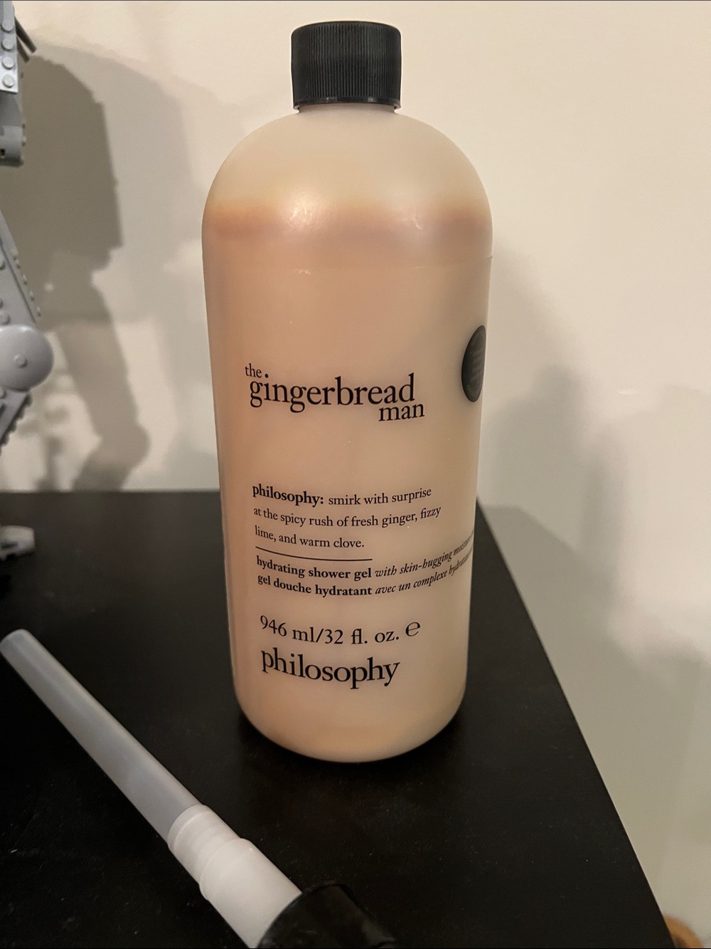 Sealed Philosophy The Gingerbread Man Shower Gel -with pump